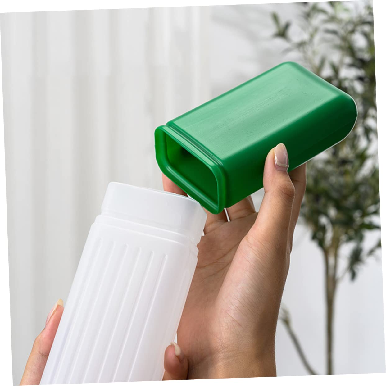 PERSELOSO Sewing Needle Holder Case 5pcs Knitting Needle Tube for Sewing Needles and Pins Needle Storage Holder