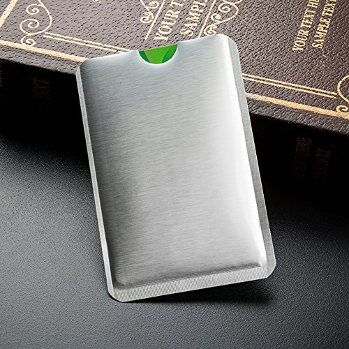 Topmeg RFIDCP6-1 Rfid Blocking Sleeve Anti Theft 4 Credit Card & 2 Passport Holder Wallet Pocket thumb #6
