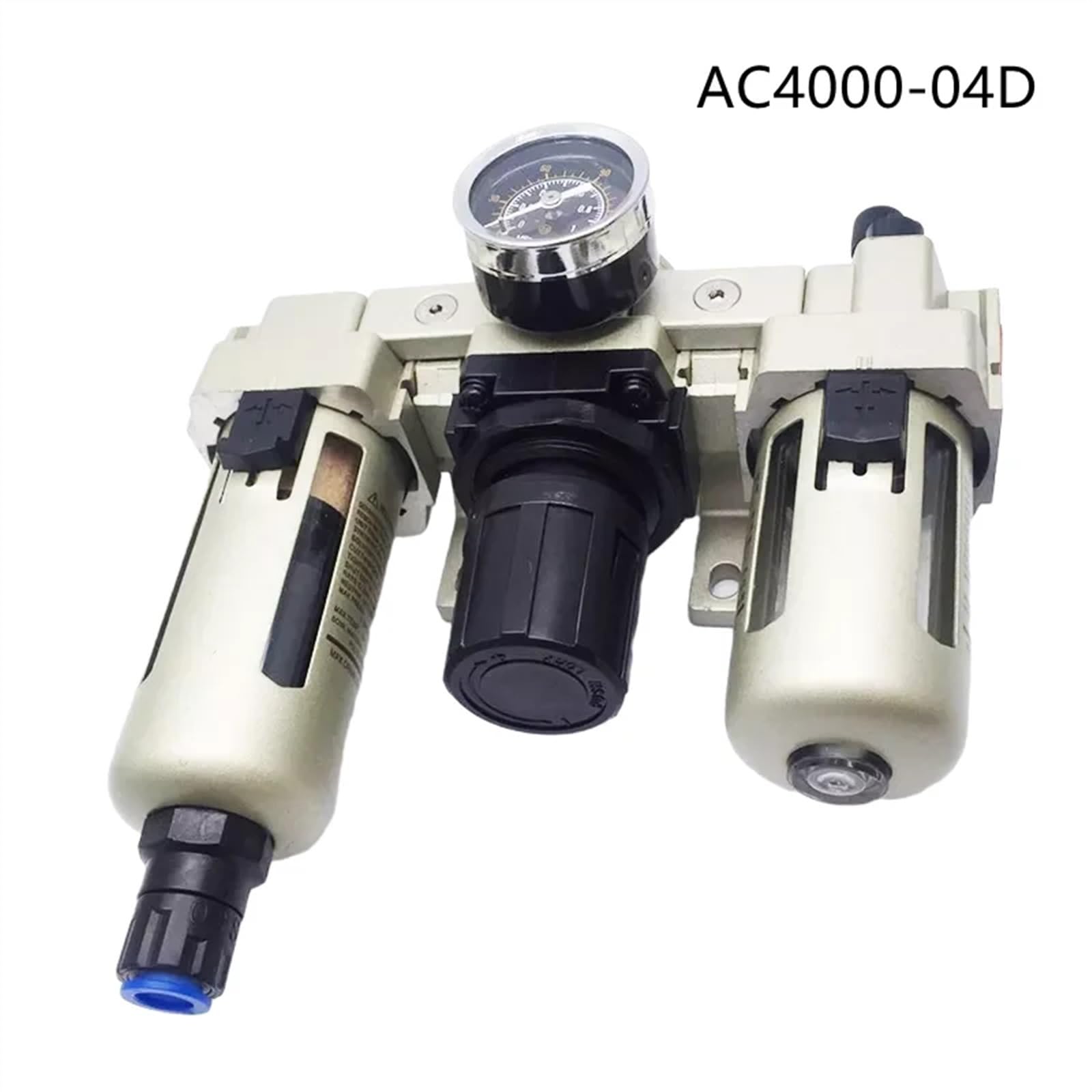 AC4000-04 AC5000-06 10d filtr powietrza pneumatyczny regulator powietrza do pistoletu malarskiego regulator ciśnienia sprężarki filtr pułapka oleju (kolor: AC4000-04D, rozmiar: rdzeń