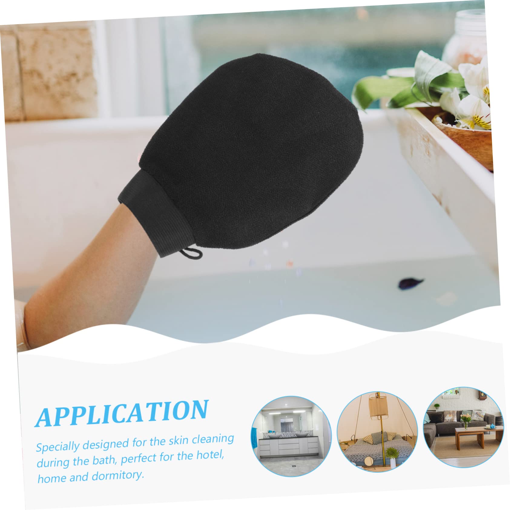 minkissy 10stücke Peeling-handschuhe Für Exfolierende Massagehandschuhe Zur Hautreinigung Wiederverwendbar Für Nacken Schultern Und Füße Fördert Die Durchblutung Und Sorgt Für