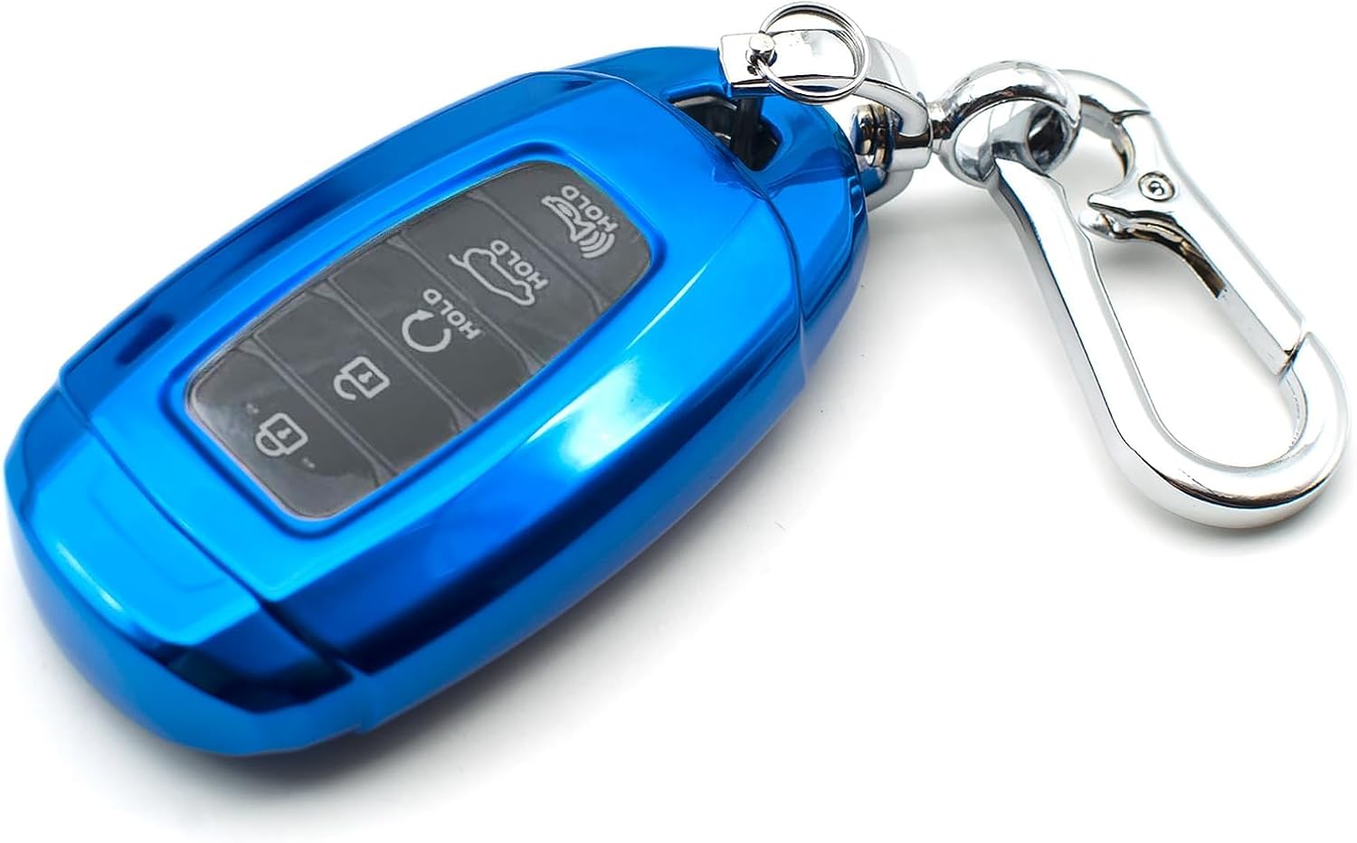 Funda protectora para Hyundai Venue Elantra Accent Azera Palisade Elantra GT Kona Electric Santa Fe Veloster N TPU Key Fob Funda para mando a