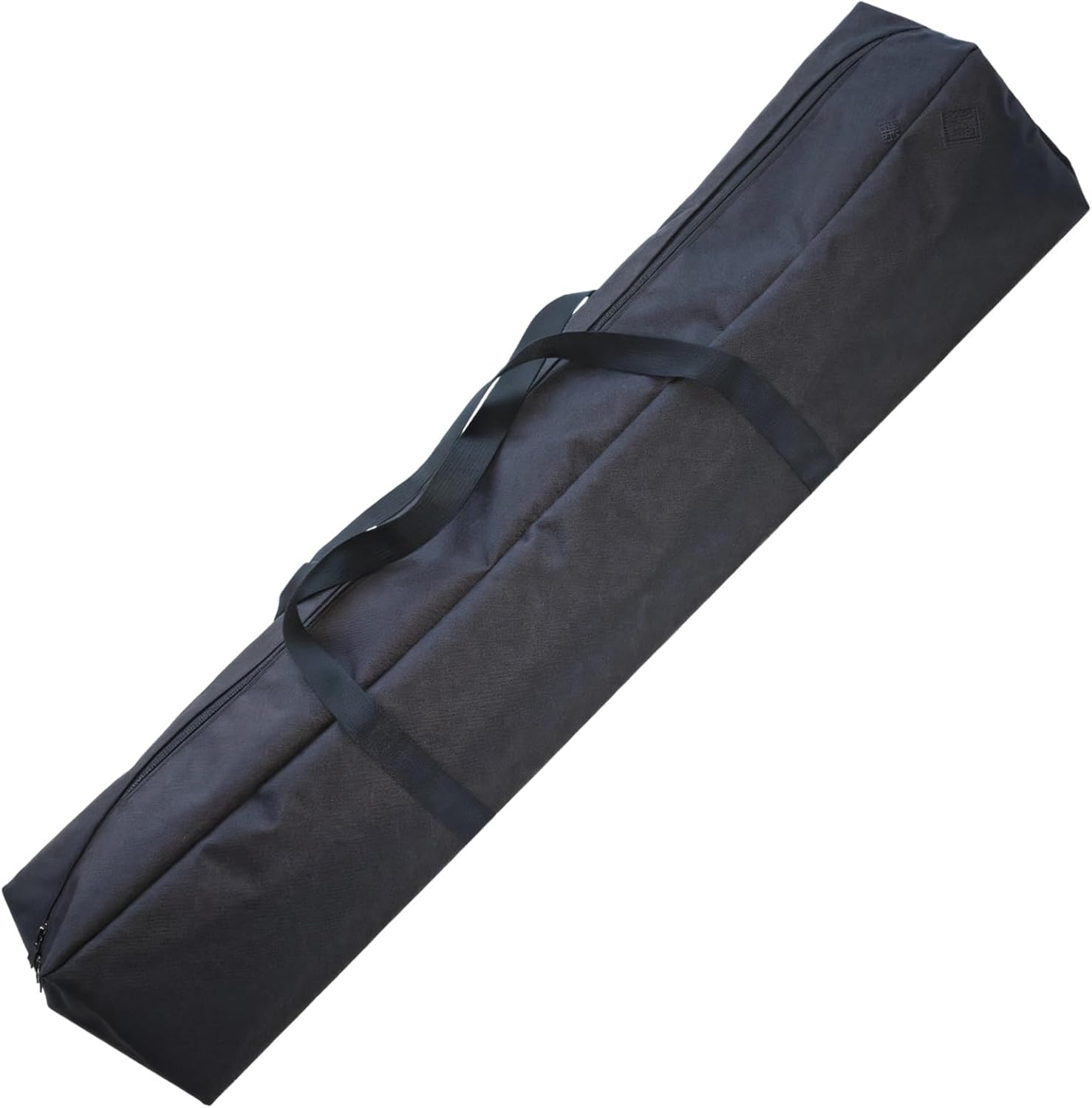 Outdoor 600D Oxford Fabric Storage Bag, Zippered, for Patio Umbrella, Folding Tables and Chairs, Waterproof Black, with Handle Straps, 7.87 in High and Wide, 59.06 in Long