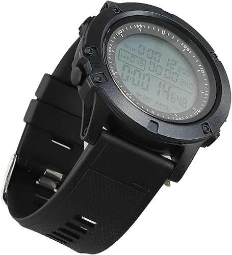 Miniatura 2 de Football Referee Stopwatch with Digital Metronome and Backlight, Luminous Sports Timer for Soccer Running Fitness, Plastic Countdown Watch, Black