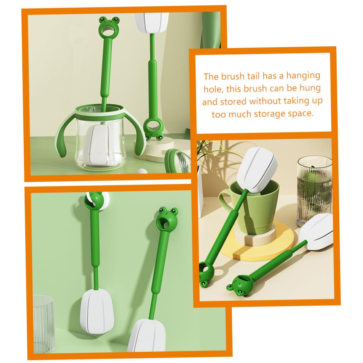 Didiseaon 2Pcs Steel Wool no Cleaning Brush for Water Bottles Cleaning Brush Cleaning Tools Dry Brushing Roller Brush Water Bottle Cleaner Brush Water Cup Sponge