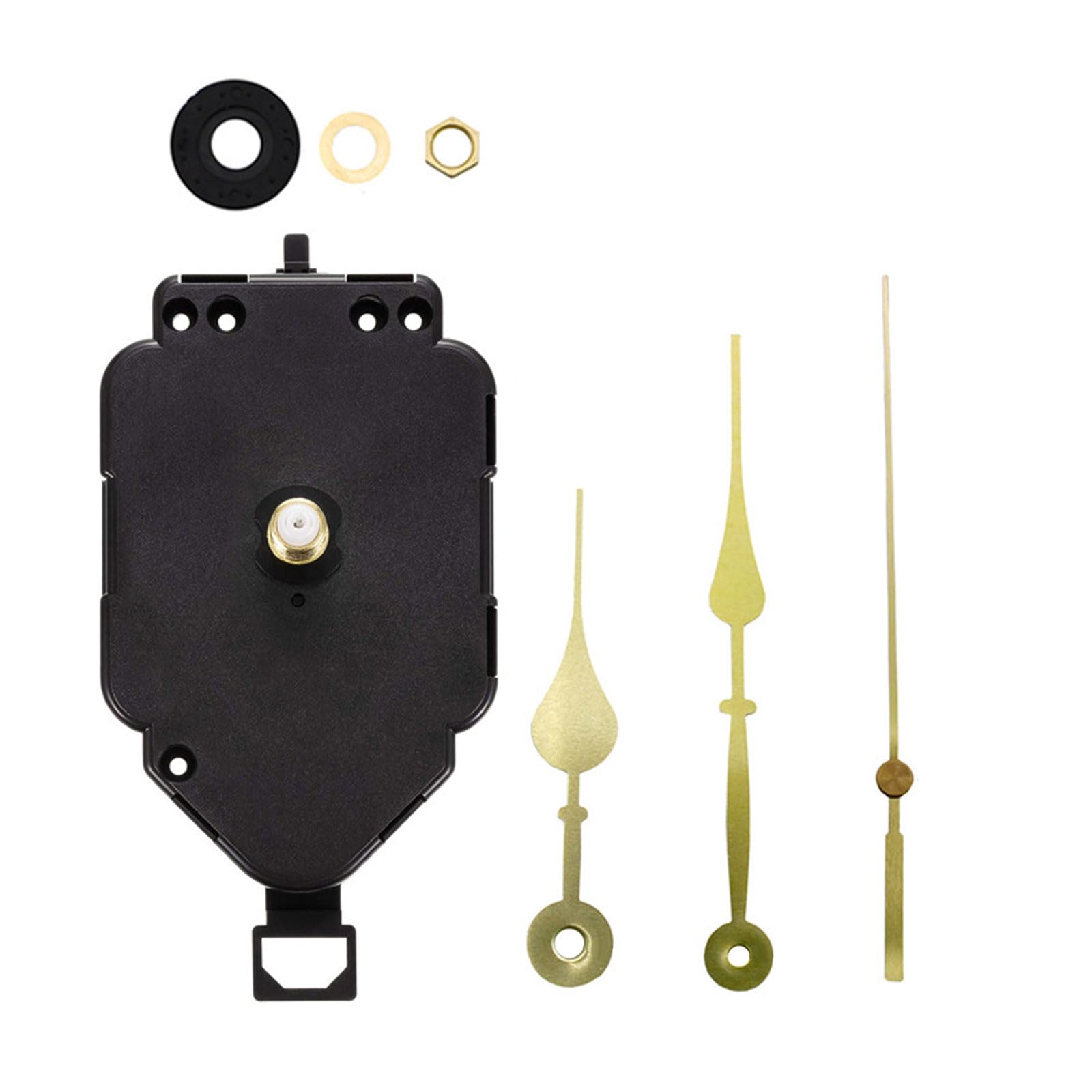 Jazuaiao Style14 Pendulums Clock Movement Kits Wall Clock Repair Parts With Different Hands Mechanism For Timepiece Replacement Noiseless Hands Set