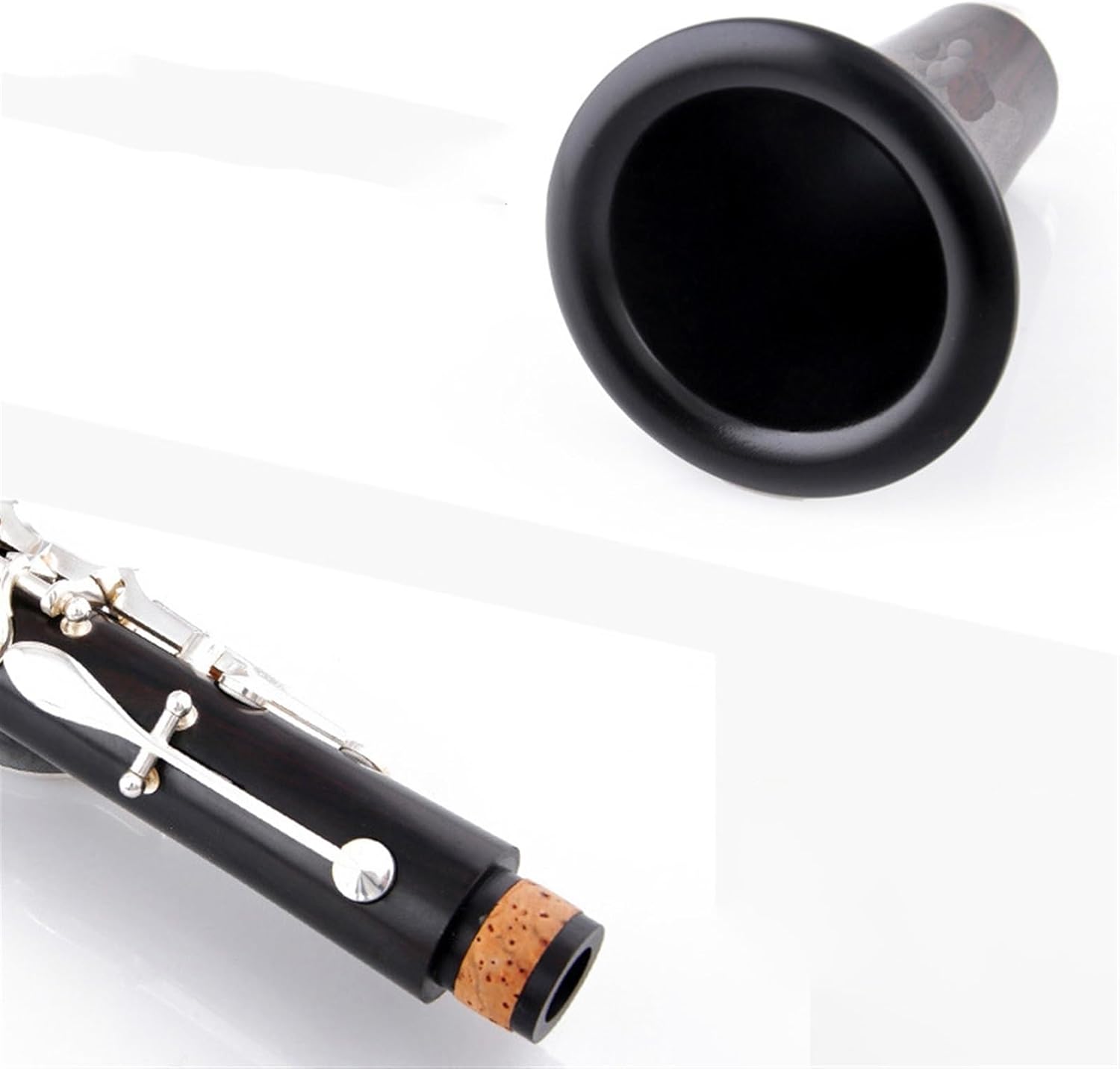 初心者ベークライト クラリネット 模造木材 Bb 黒管マット 17 キー