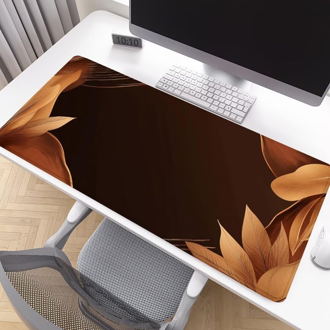 Tapis de Souris de Jeu Aurore Tapis de Souris XXL 1600x800x3mm Paysage Tapis Souris Gaming Grand, avec Bords Surpiqués et Base en Caoutchouc AntidéRapant Surface, AméLiore La PréCision et La Vitesse
