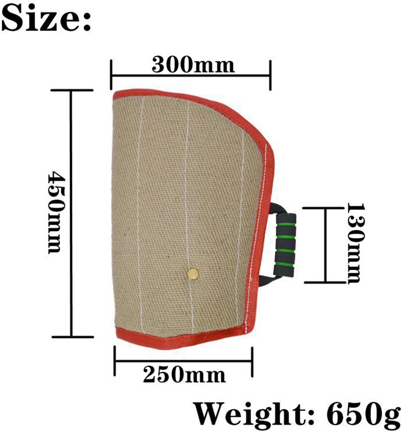 Jute Puppy Training Dog Bite Sleeves for Young Dogs Bite Training Fit German Shepherd/Belgium Malinois/Schutzhund/Pitbull Puppy Training