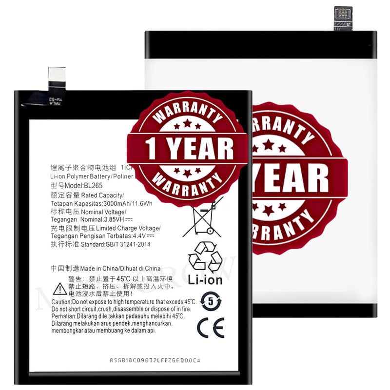 Image of Original BL265 Battery Compatible with Motorola Moto M (XT1662, XT1663) - (3000mAh) - 1 Year Warranty CD4