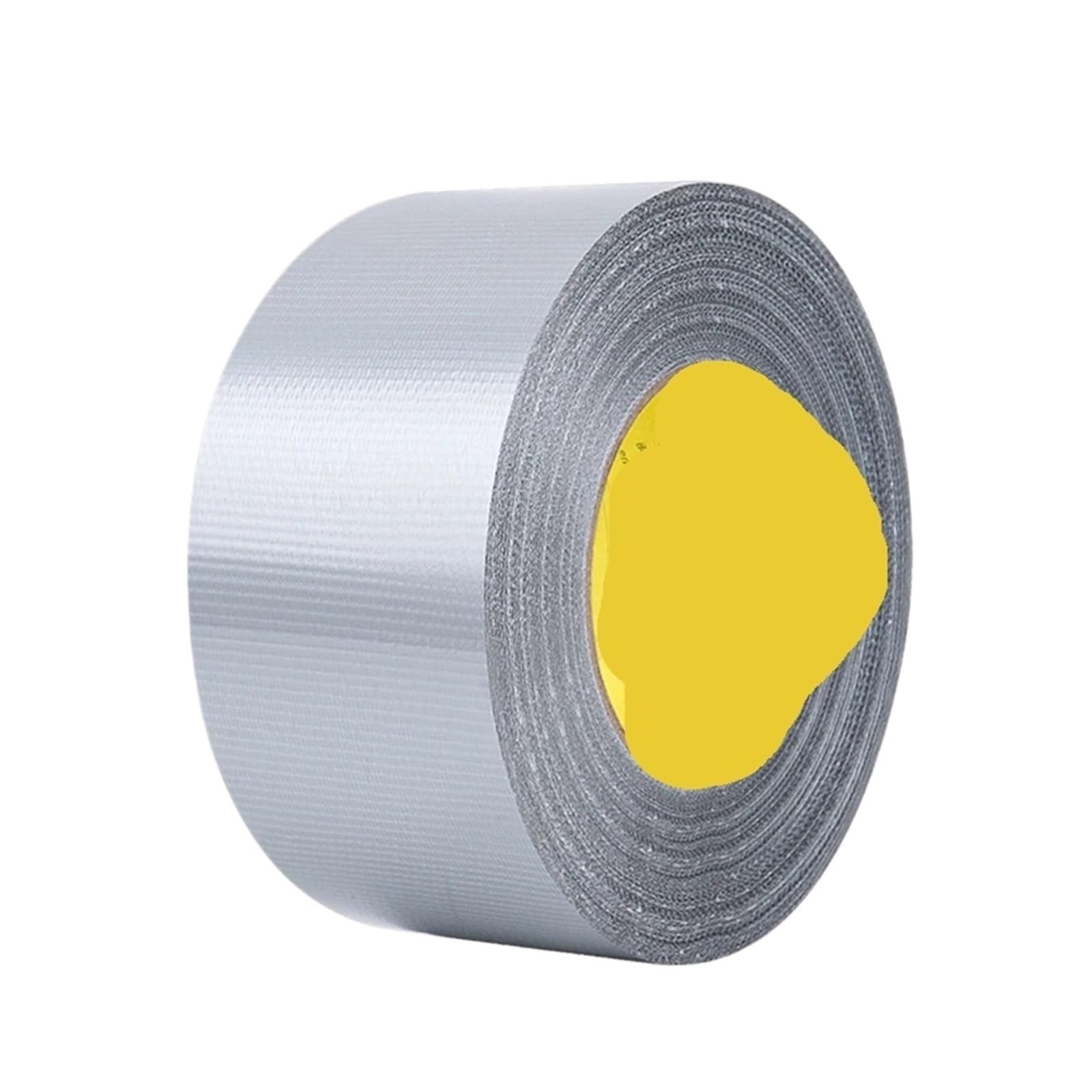 Zelt Reparaturband 1 Rolle robustes Stoff-Klebeband – wasserdichtes Reparaturband for Fahrradsitze, Zelte und Planen, superklebend, kein Kleber erforderlich(Silvery,10M_48MM)