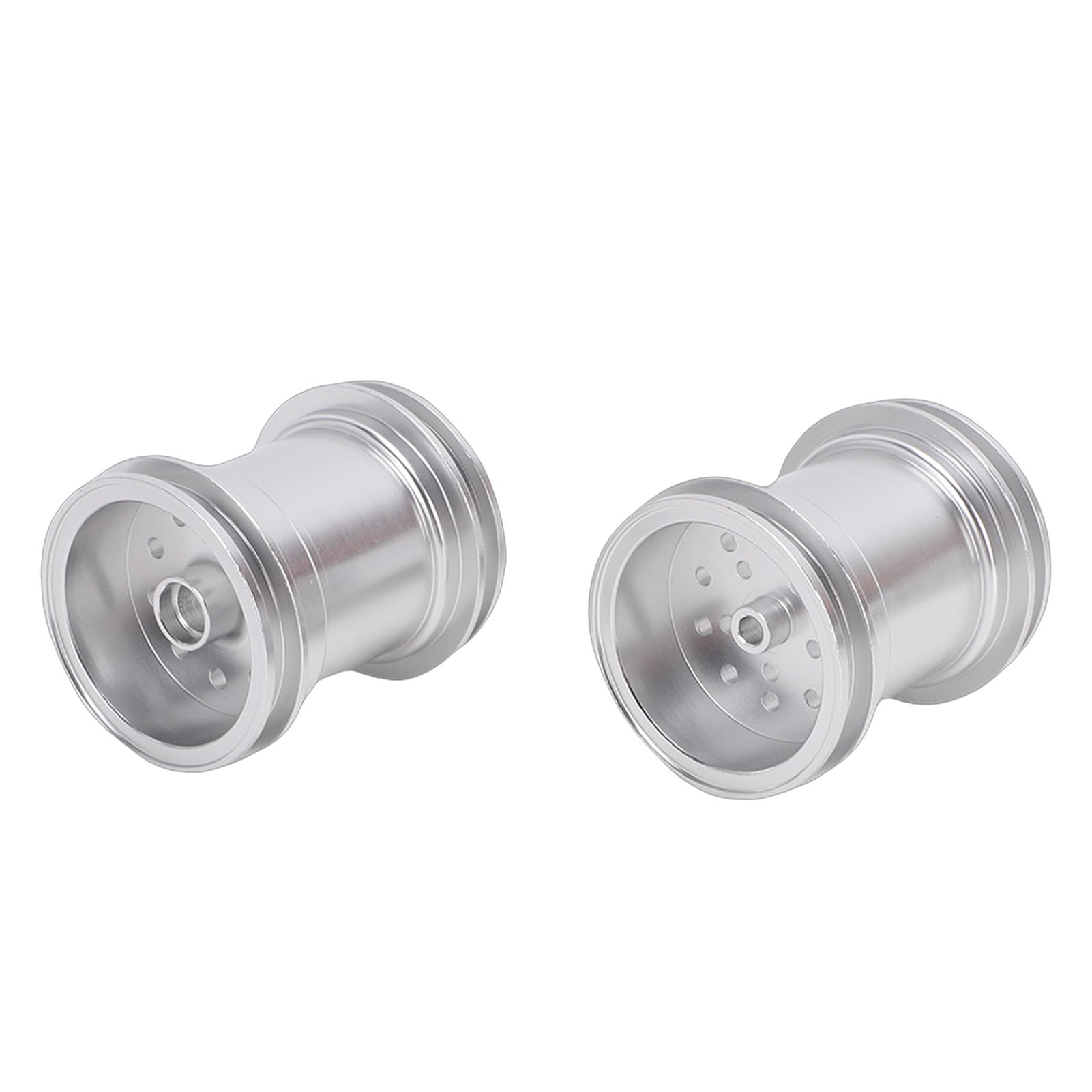 Jiawu Piasta Koła ze Stopu Aluminium, 4 szt. Piasta Koła Samochodu RC, Części do Modernizacji Samochodu Zdalnie Sterowanego z Elementami Montażowymi do Pudełka na Drugie śniadanie CW-01 Midnight