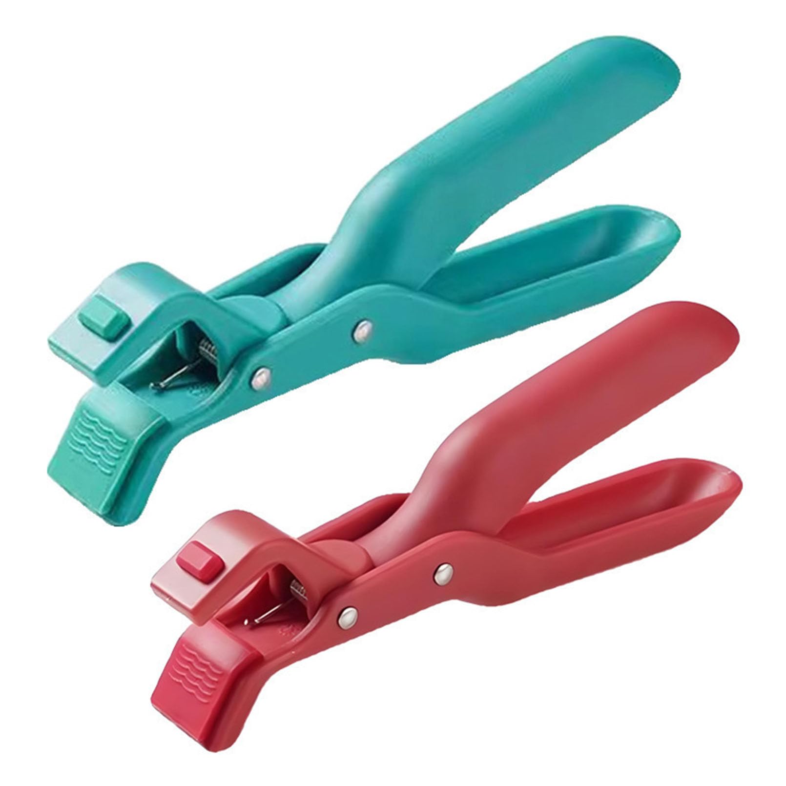 2/4PC Hot Plate Gripper Tongs, Anti-Scald Silicone Multi-Angle Gripper Clips, Non-Slip Kitchen Plate and Bowl Clamp for Safe Handling of Hot Plates and Bowls (2 pack)