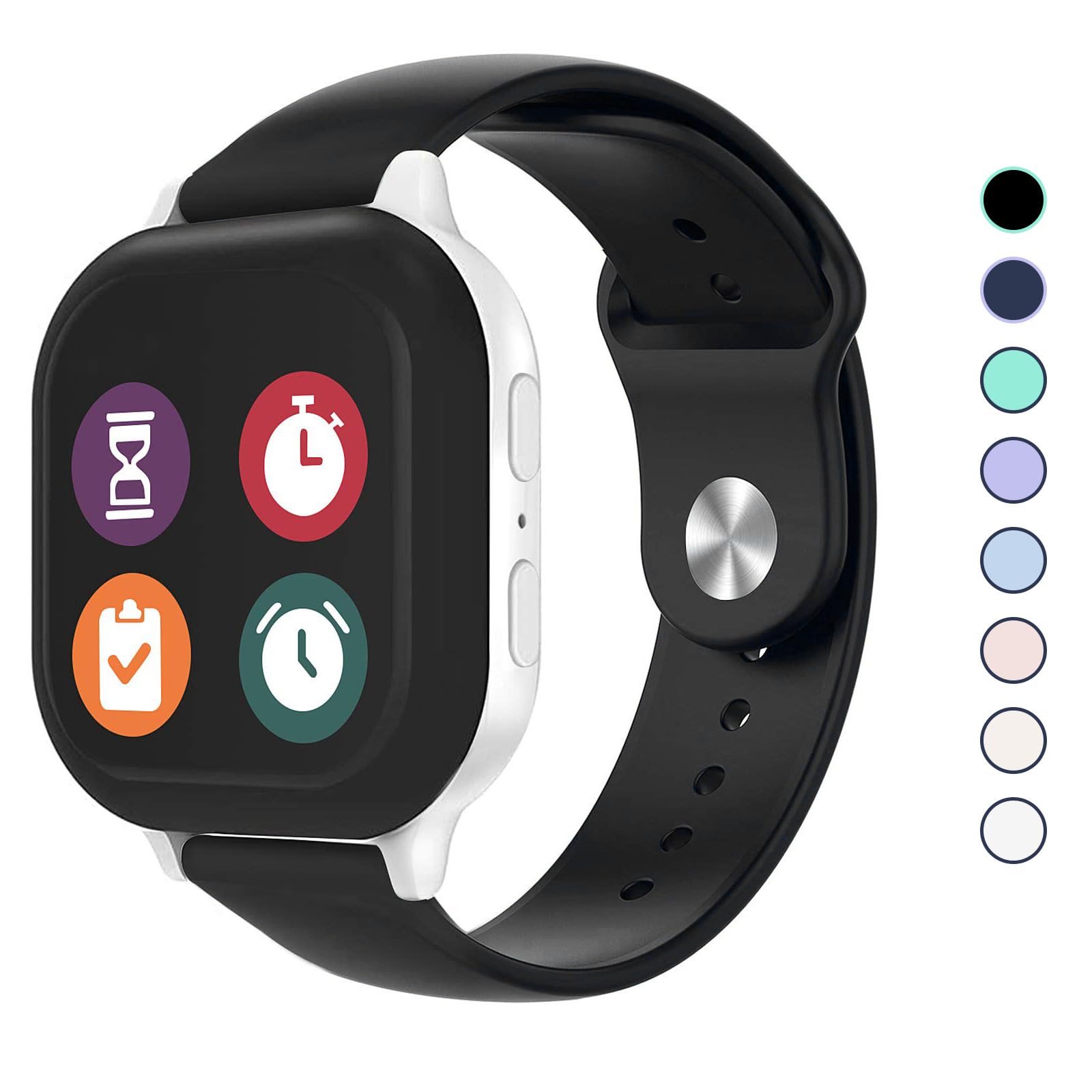 NewJourney 20mm Soft Silicone Band for Gizmo Watch 3/2/1 &amp; Gabb Watch