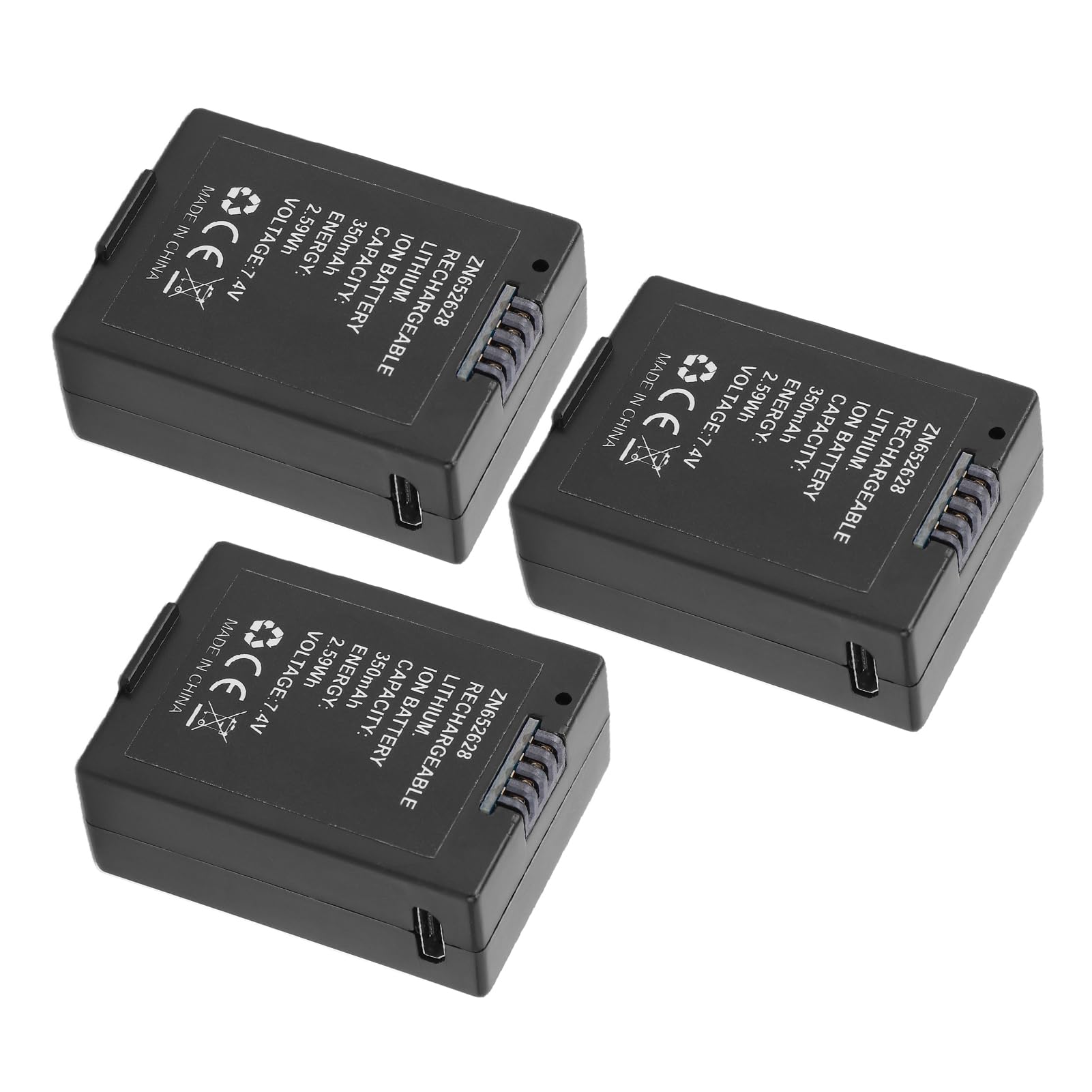 Jectse Batería para Helicóptero RC, 7.4V 350mAh, para RC ERA C187 EC135