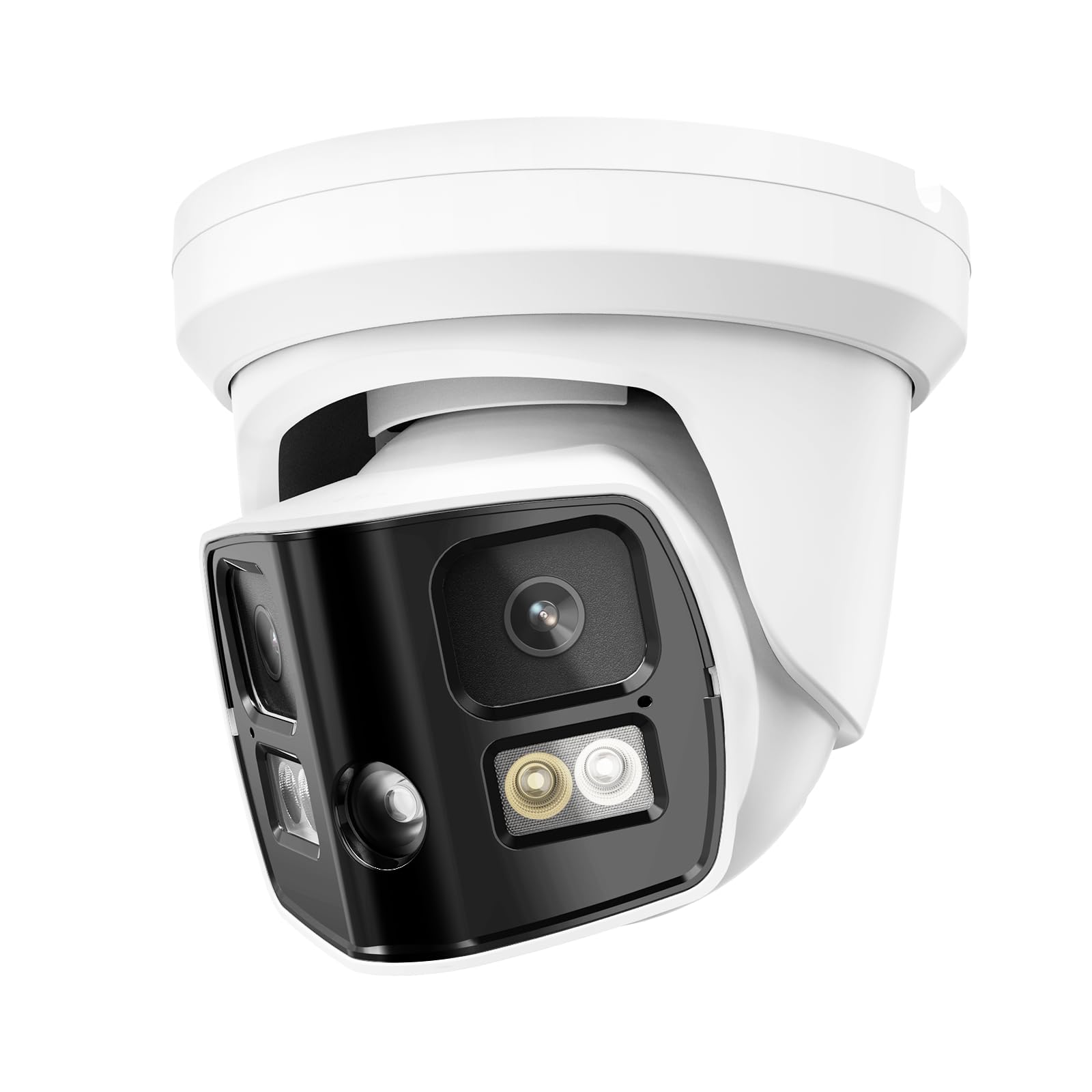 UNILOOK 4K Dual Lens PoE IP Security Camera Outdoor 180 Degree Panoramic Wide Angle, 8MP PoE Camera with Smart Dual Light, AI Human/Vehicle Detection, Two Way Talk, Full Metal NDAA Complaint-image-16