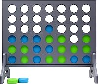 Vista 21 de Tailgating Pros Cuatro Gigante Gris Premium en una Fila con Estuche de Transporte - Juego de Patio Exterior Jumbo de Gran Tamaño - Conecta Múltiples