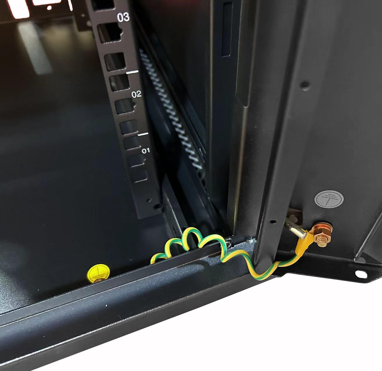 Techly Professional 620706 Armadio Rack 19" a Muro 20 unità Sezione Unica Prof. 600mm Nero Nero