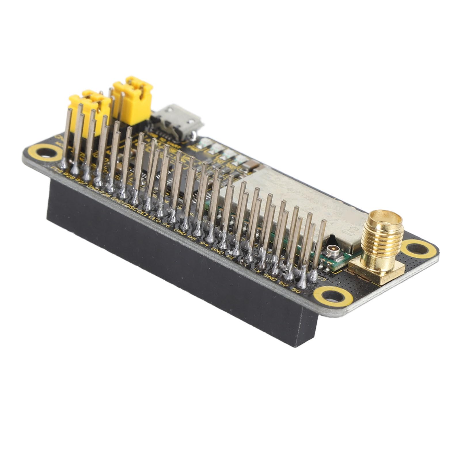 Fabater Lora Hat SX1268, Modulo Wireless da 5 Km, Basso Consumo Energetico con Interfaccia UART per la Comunicazione