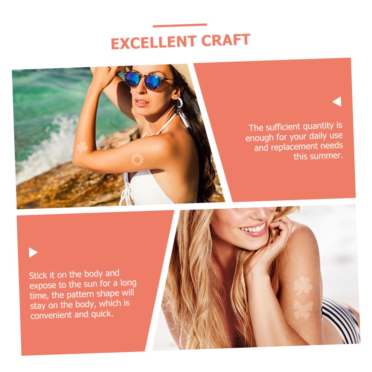 Gogogmee Tanning Sticker 2 Rolls Sunbathing Stickers s for Tanning Perforated Tanning Decals Seal Stickers Sun Stickers Beds Tan Heart-shaped Copper Plate Stickers Applique Red