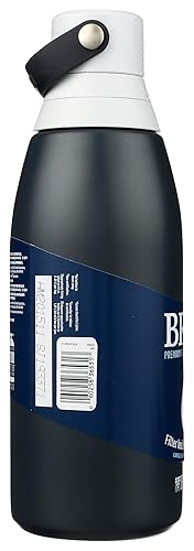 Miniatura 4 de BRITA Brita - Botella de agua de acero inoxidable con filtro de carbono, 32 onzas, 1 EA