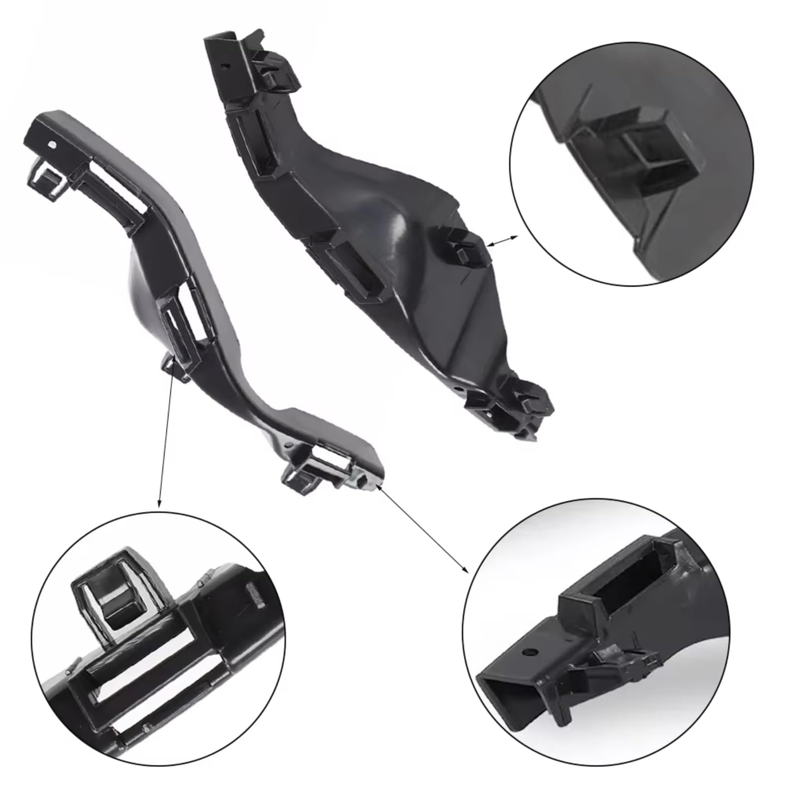 Support Pare-chocs Compatible Avec Mercury Pour Mariner 2008 2009 2010 2011 Support Pare Chocs Avant Gauche Droit Rechange OEM:8L8Z17E814A