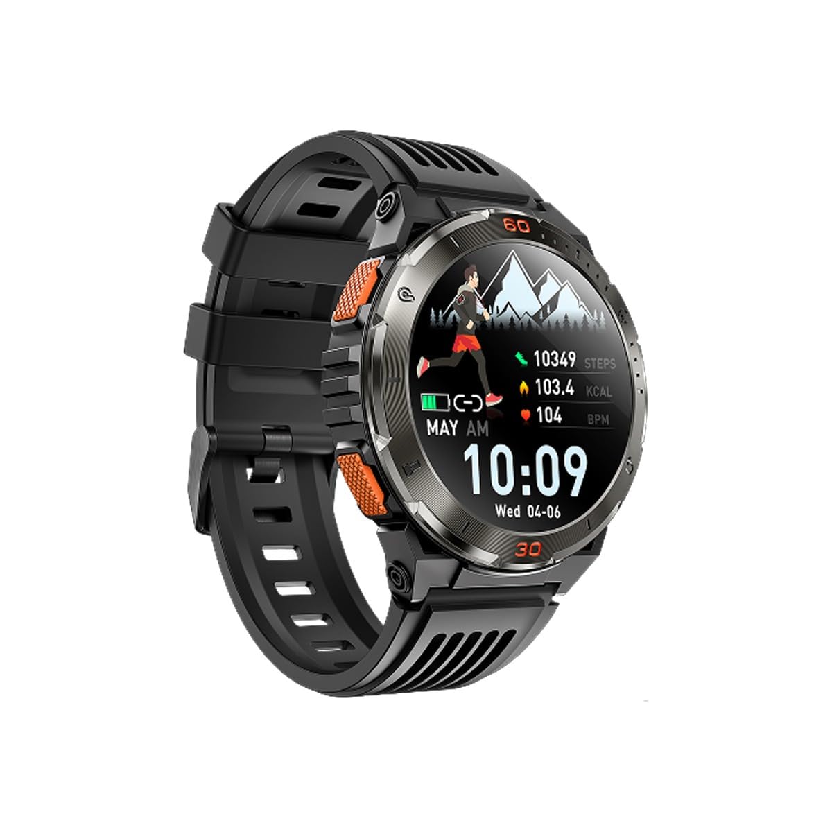 acer SOSPIRO R10 Smartwatch GPS AMOLED 1.43” – Reloj Inteligente Deportivo con Bluetooth 5.2, Monitor Cardíaco SpO2, 8 Modos Deportivos, Resistente al Agua 3ATM – Negro