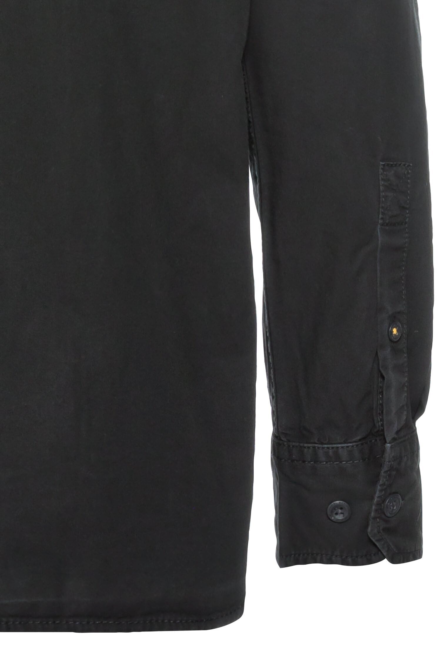 camel active Herren Langarmhemd aus Baumwolle