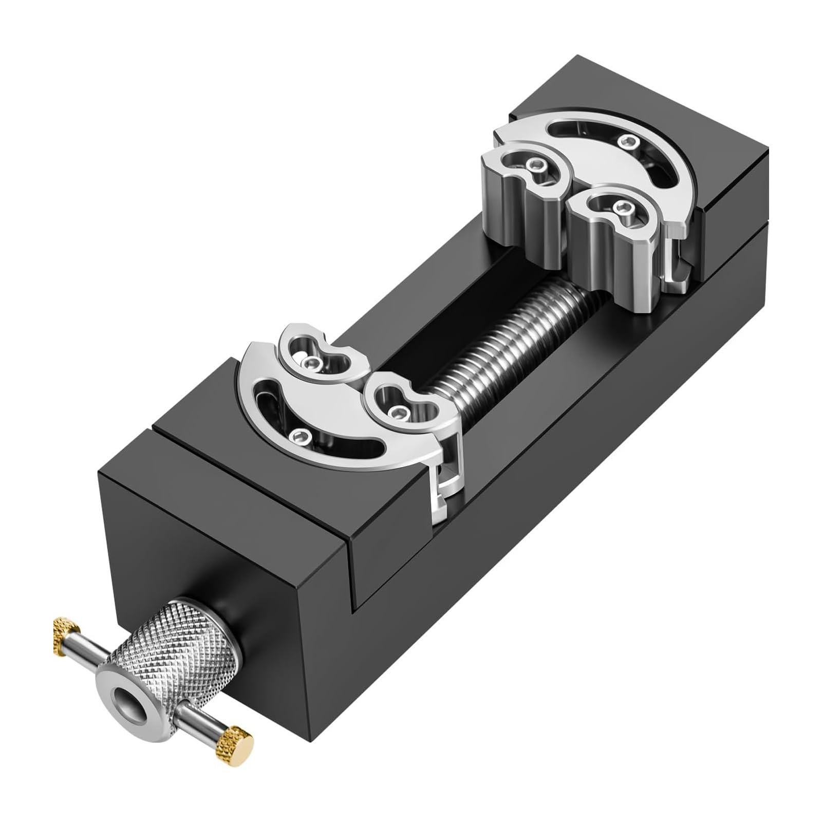 Controles de presión inteligentes, herramienta de sujeción de aluminio, abrazadera de fácil agarre para trabajos de metal delicados, madera, metal, manualidades, práctica abrazadera
