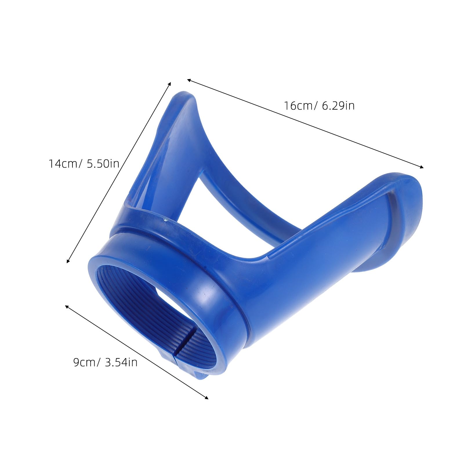 Ventilschutz für Gasflaschen – Schutzkappe für Sauerstoffflaschen aus Kunststoff, Transport-/Staubschutz für Druckgasflaschen, Tragegriff für Schweißgasflaschen (80 mm/3 Zoll)