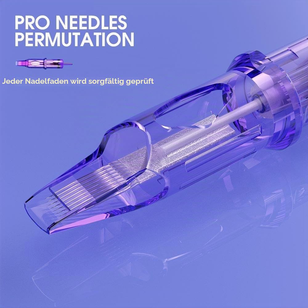 Patrone Permanent-Make-up Nadel Mast Pro 1201RL: 0,35mm 1RL (20)
