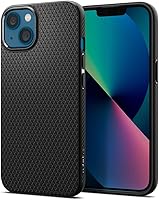Vista 1 de Spigen Liquid Air - Funda diseñada para iPhone 13 Mini (2021), color negro mate