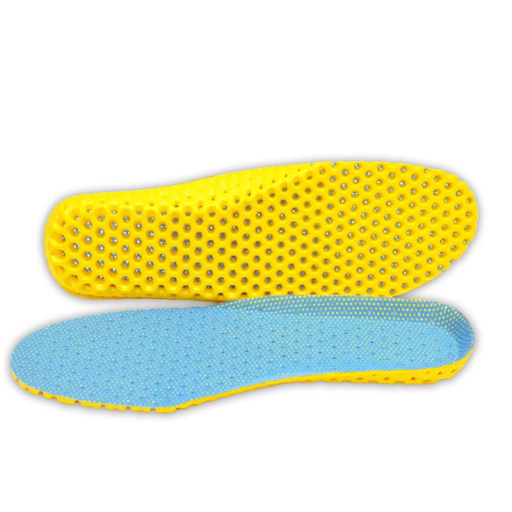 1 Paar Sneaker atmungsaktive Deo-Einlegesohle Fußpflege Ferse orthopädische Einlegesohle Memory Foam Stoßdämpfung Sport-Einlegesohlen für Unise (Farbe: Schwarz Größe: 38) (Grün 37)