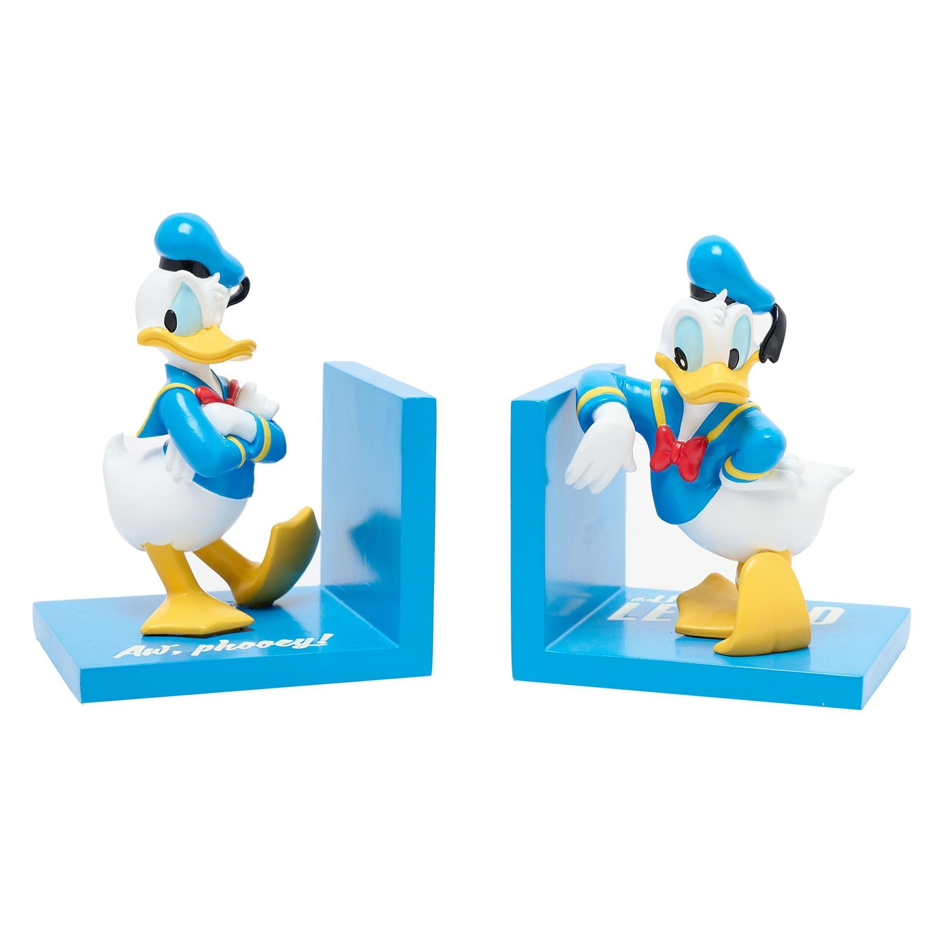 Disney, Donald Duck, Pair Of Bookends 'The Living Legends', Officially Licensed Merchandise - Image 2
