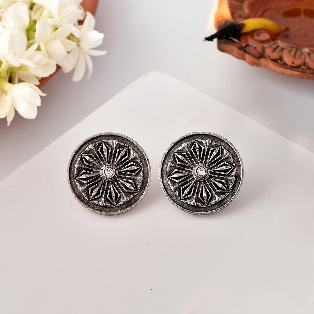 Nrityotsava Amutha Stud Earrings