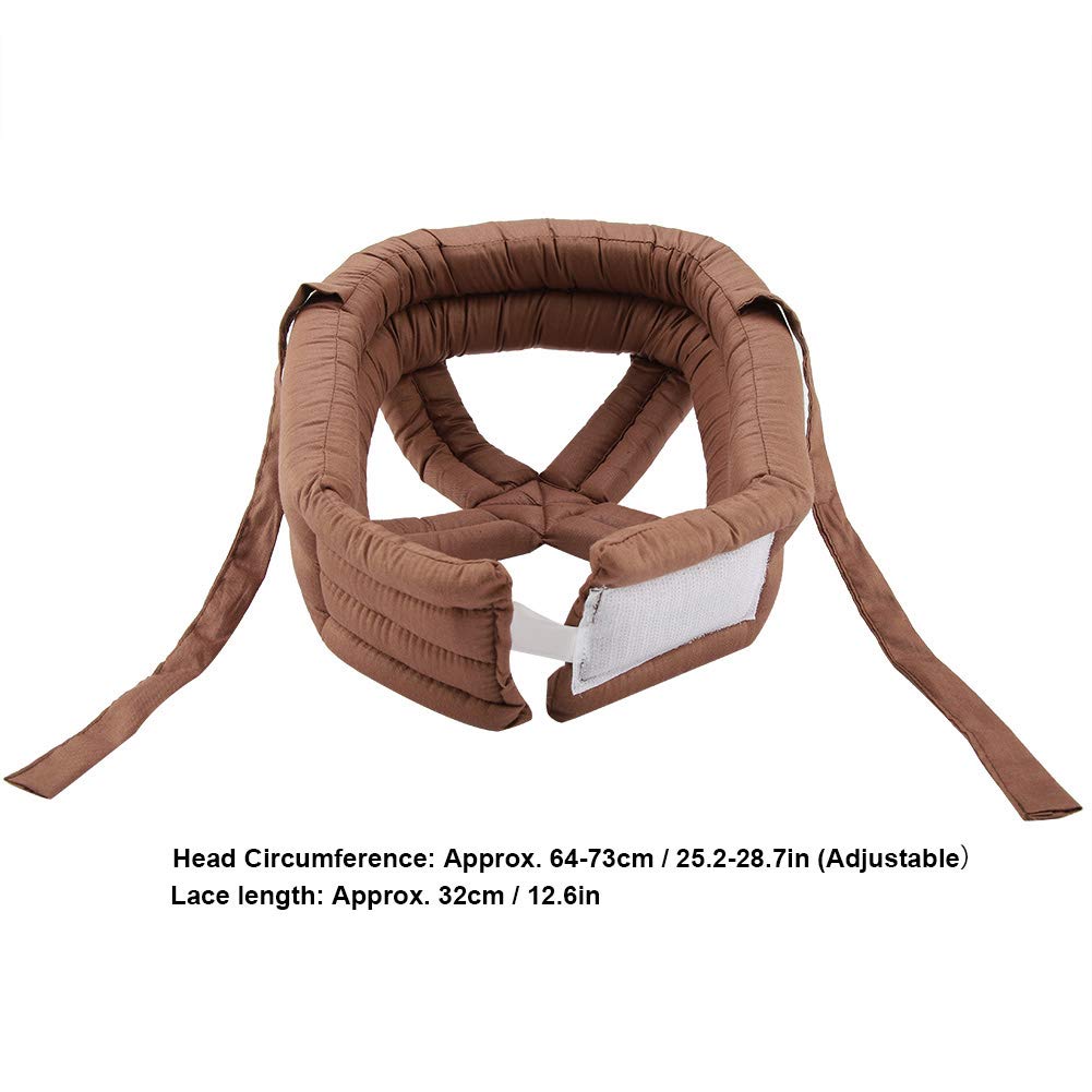 Chapeau de protection, casquette de tête de personne âgée, casque de sécurité pratique, casque de sécurité anti-collision et anti-chute avec dentelle (dentelle kaki)