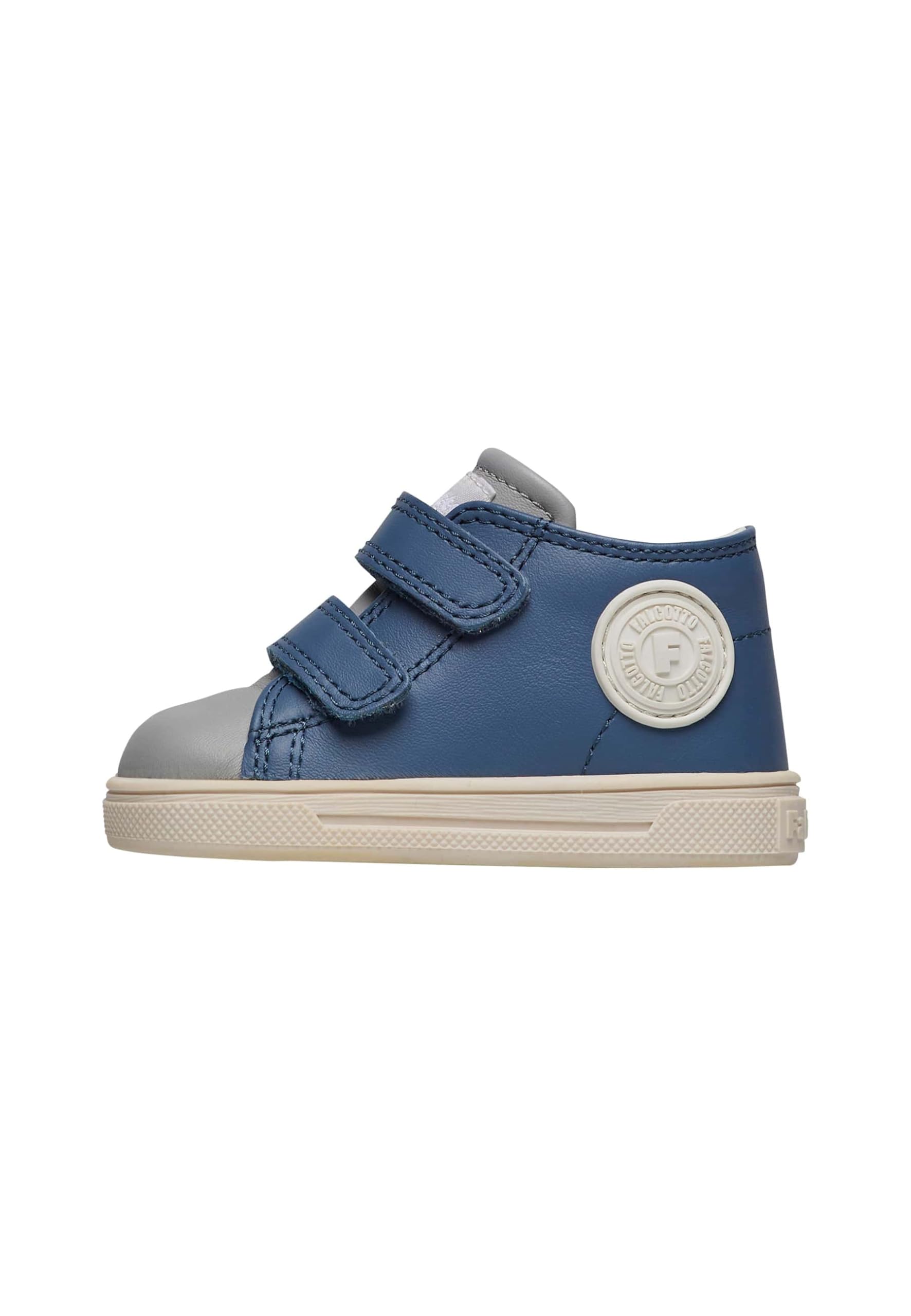Falcotto Michael 3., Boys and Girls Crib Shoe, Grigio,