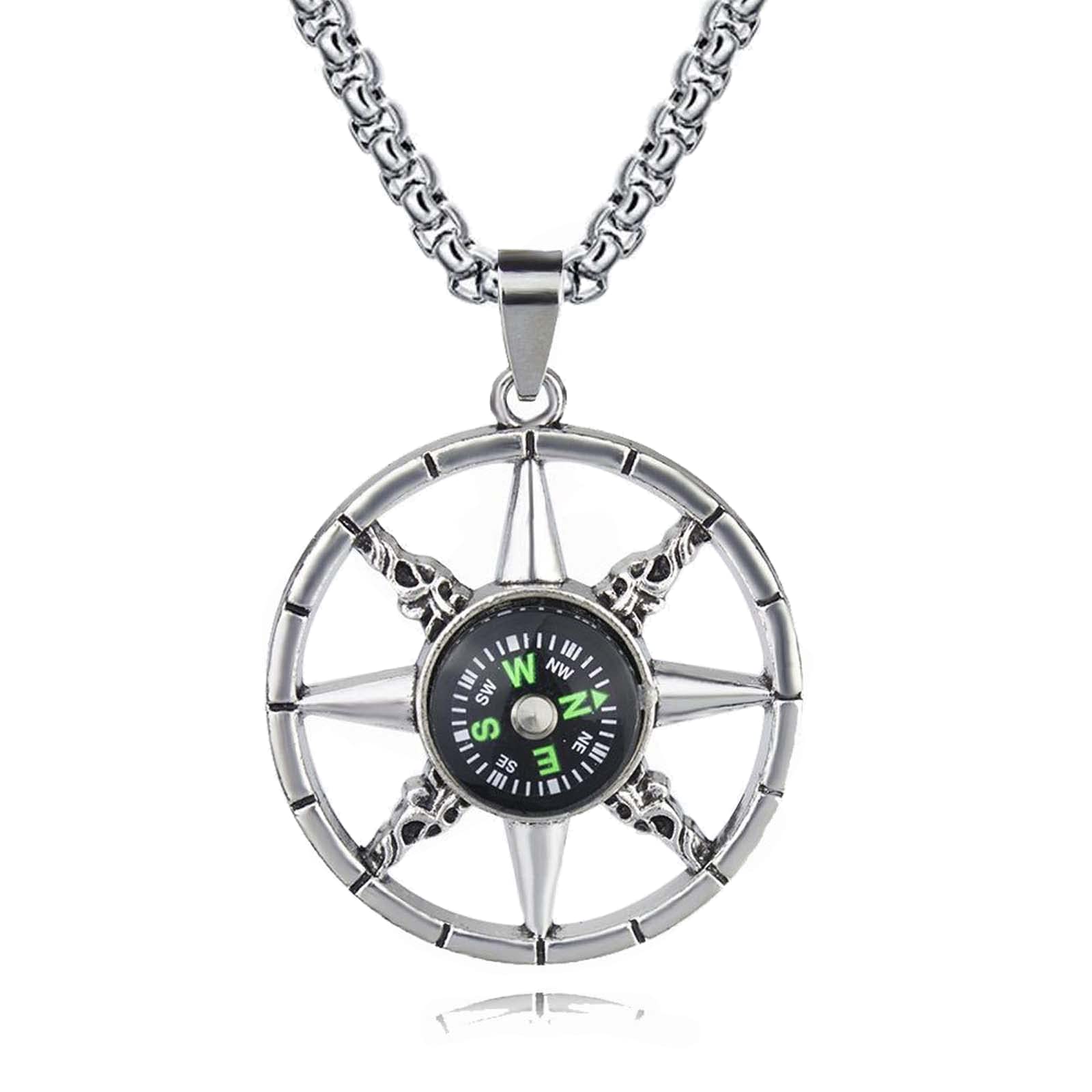 TIDOOTidoo Jewelry Men's Cool Hip Hop Pendant Golden/Silver Necklaces