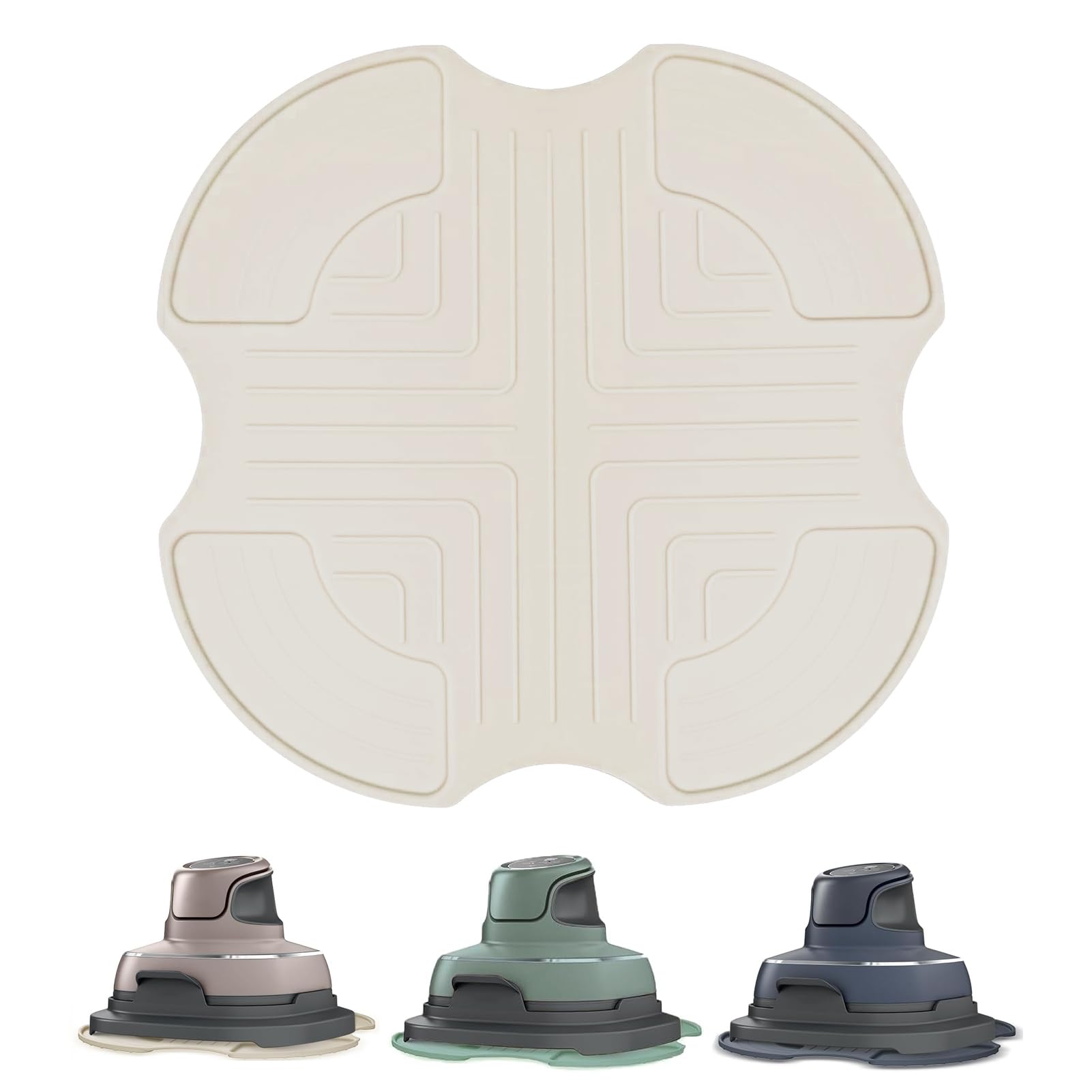 Ninja Crispi PowerPod Untersetzer Aus Silikon - Hitzebeständige Matte Für Air Fryer Zubehör