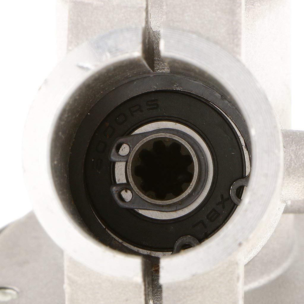 Drizzle India Gear Head Case Assembly Gear Box for Brush Cutter Fit to 28mm Shaft Diameter/ 9 Spline — Amazon image 3