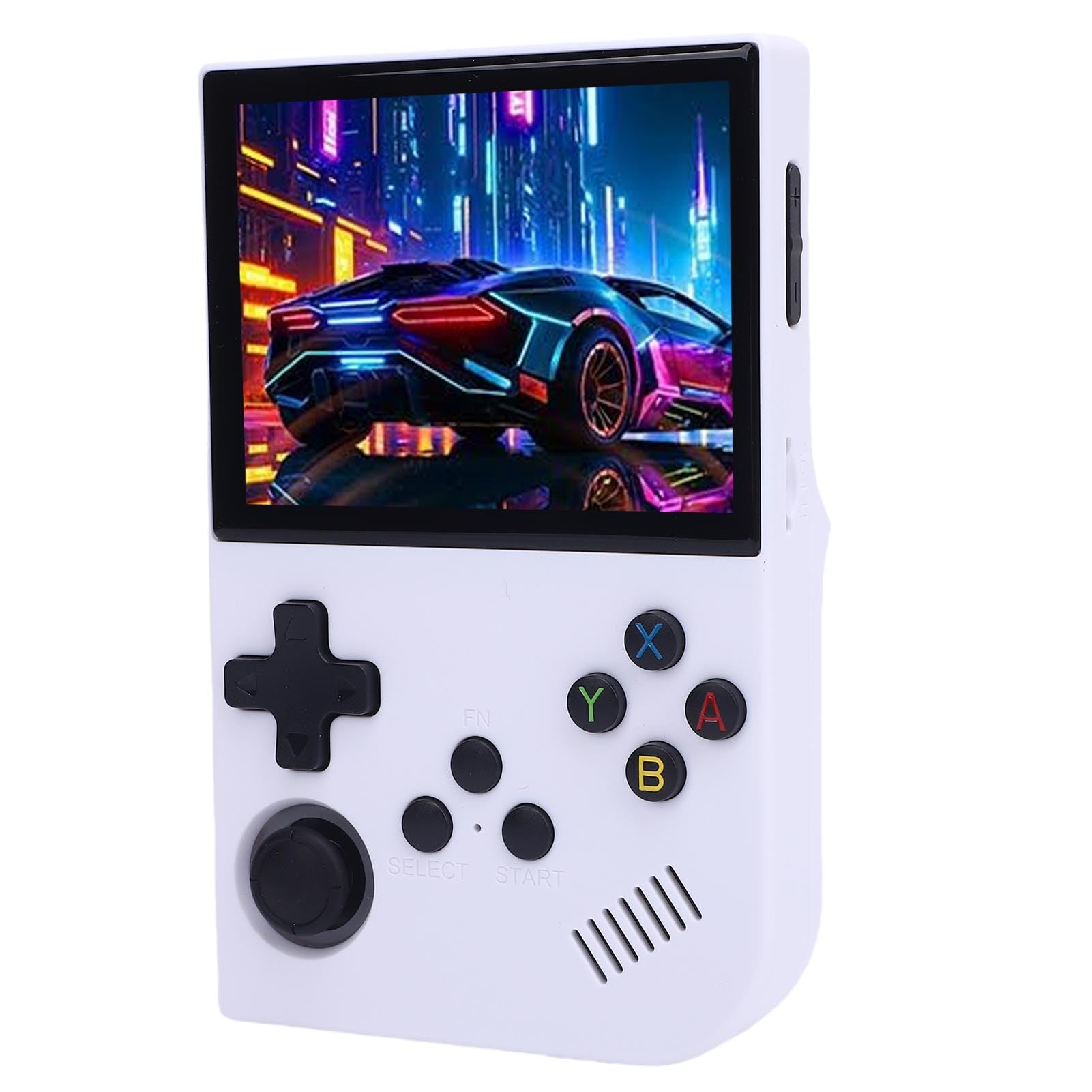 Console di Gioco Portatile retrò, Open Source per Lettore di Videogiochi Portatile, Schermo da 3,5 Pollici 640x480 Console con Batteria da 3500 MAh per Giochi 2D 3D (128G)
