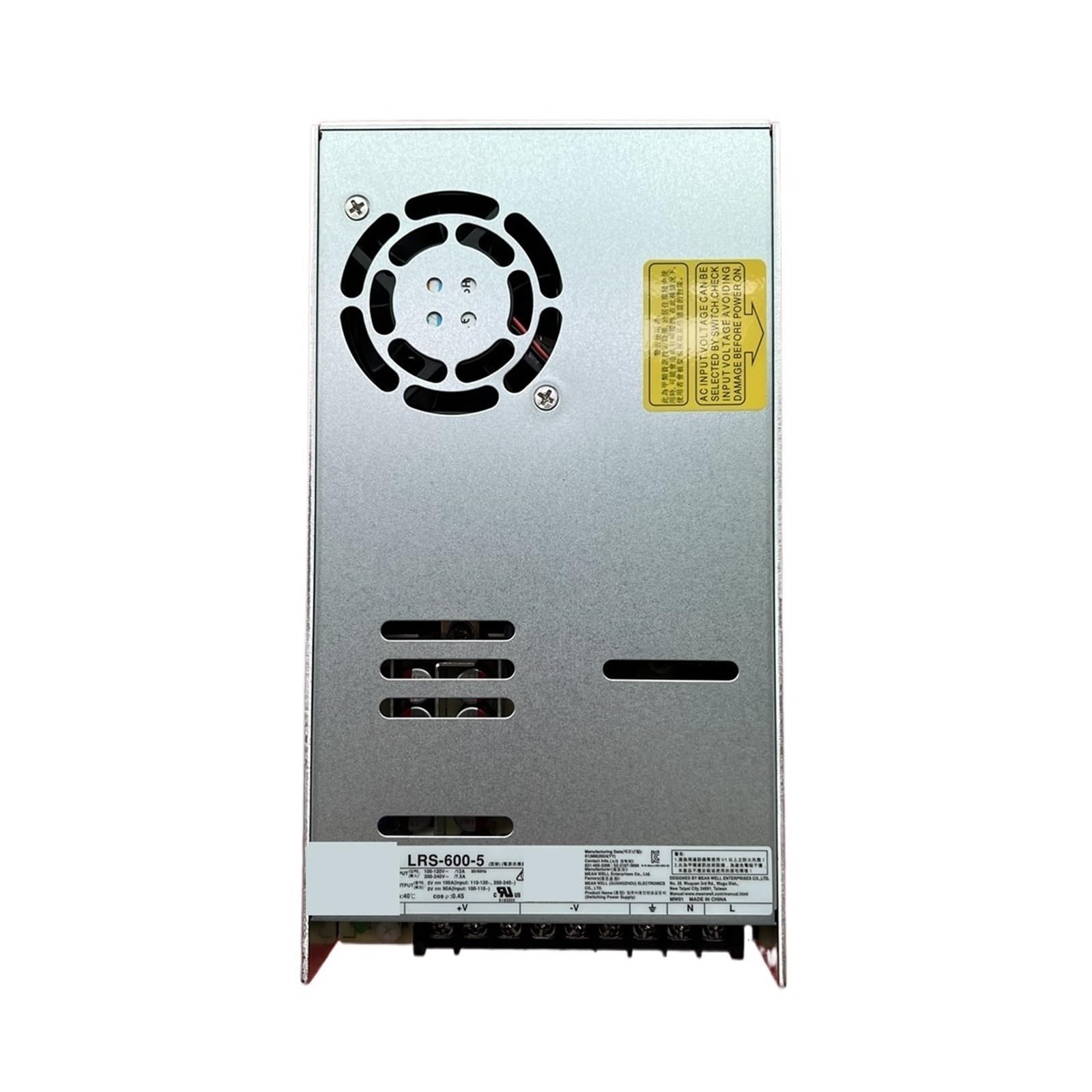 Alimentation LRS-600 5V/100A pour grands écrans LED de salon