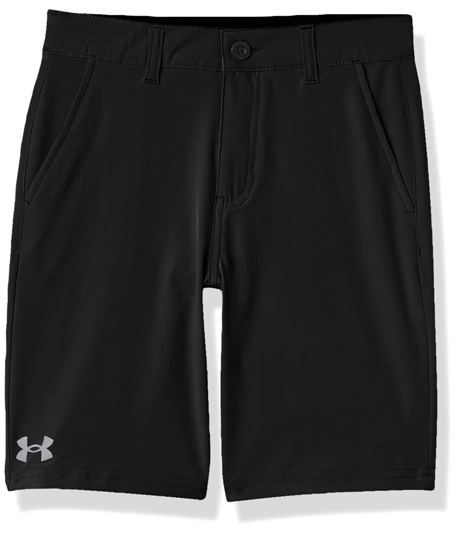 Under Armour Boys' Board Shorts, Black S21, 14