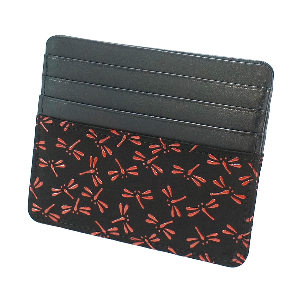 Amazon | [印傳屋] 印伝 カード入れ スリムカードケース 薄型 鹿