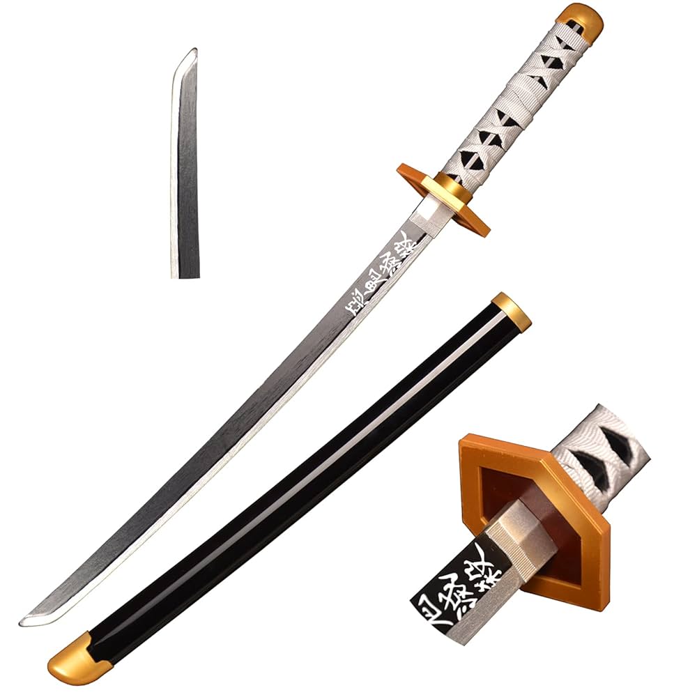 Amazon.com: lkjad Cosplay Swords Sabito Samurai Katana