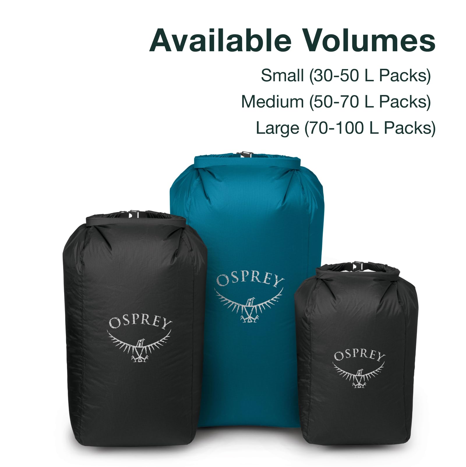 Osprey Ultralekka wkładka Pack Liner L Unisex Akcesoria - Outdoor Black O/S