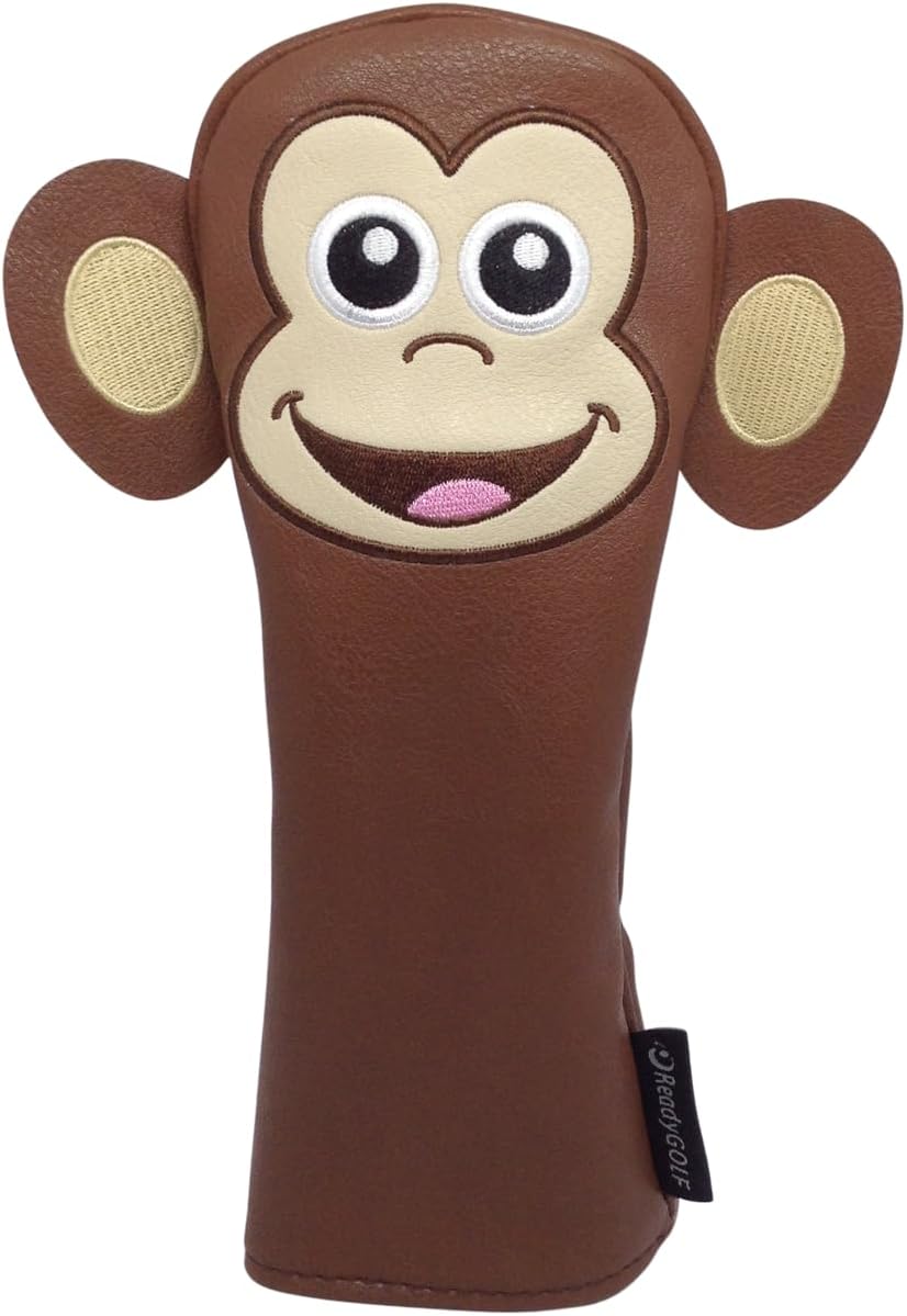 ReadyGolf: Embroidered Animal Headcover - Monkey Hybrid