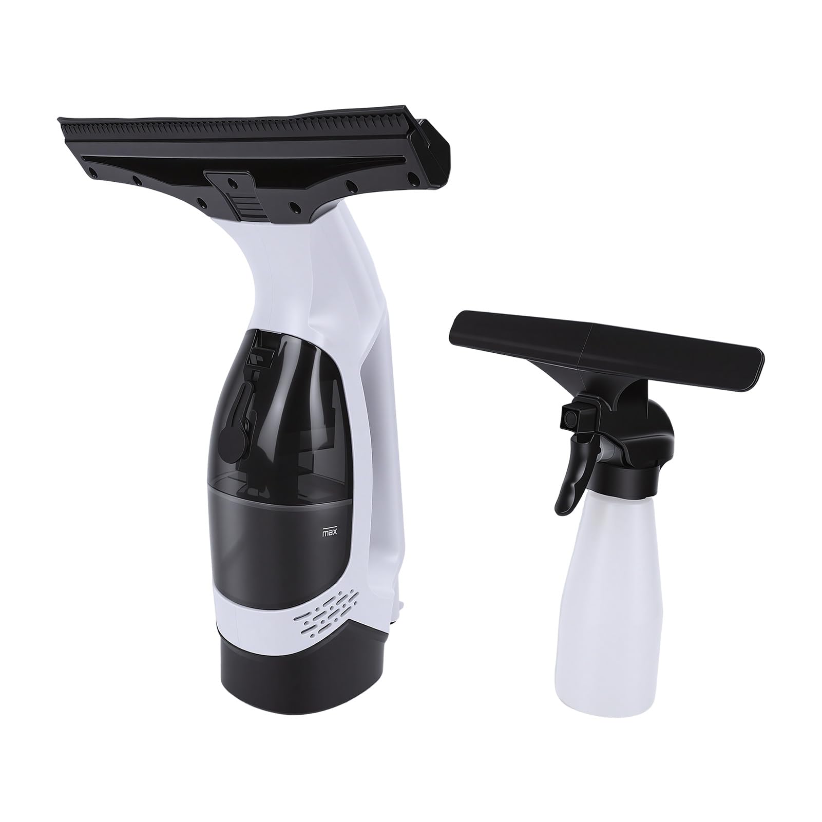 Generic Aspiradora de Mano Inalámbrica para Limpieza de Ventanas de 2000 Pa, Limpiaparabrisas de 280 Mm Depósito Extraíble de 150 Ml 2200 MAh Limpiador Multisuperficie Sin Marcas