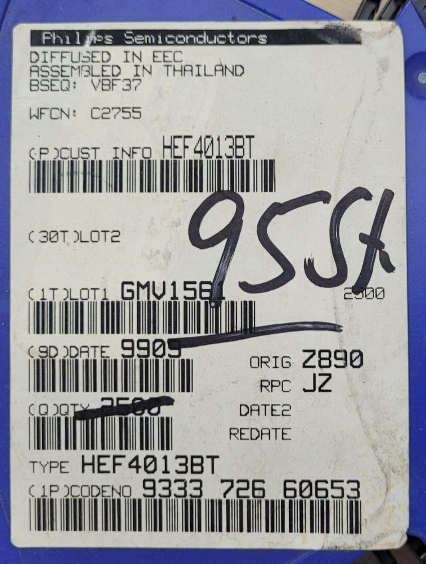 (10 PC) HEF4013BT Compatible with Philips