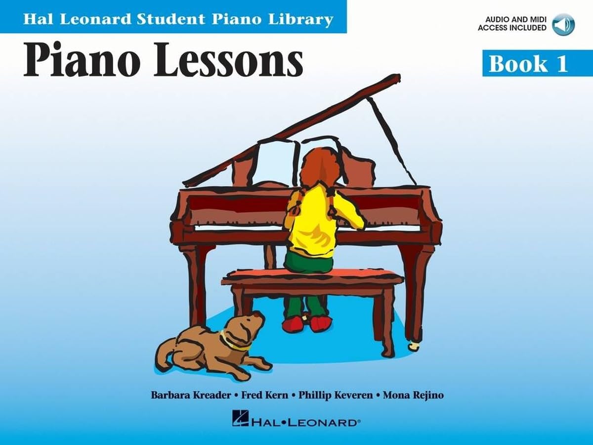 Piano Lessons Book 1 & Audio by  Hal Leonard Student Piano Li... - 9780634055546