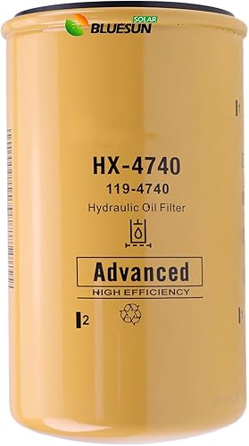 Miniatura 5 de BLUESUNSOLAR Filtro de aceite 471-7003 4717003 CA4717003 Reemplazo para Caterpillar CAT Engine C4.4 Loader 424B 414E 415 416C 420 422F 426C 428 430F